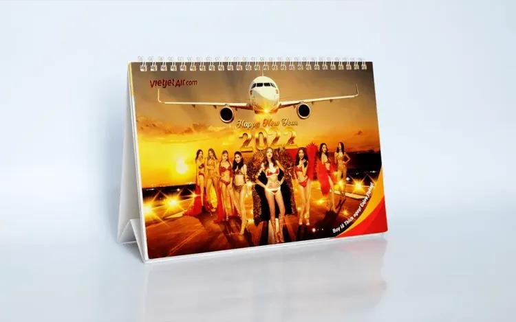 In Lịch để bàn chữ a giá rẻ